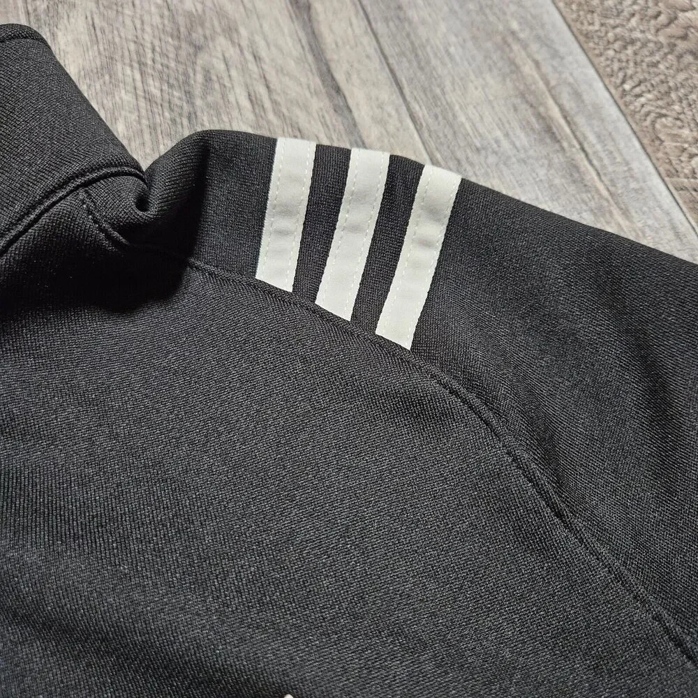ADIDAS GOLF French Terry Pullover Mens M Active Fleece Quarter Zip Performance